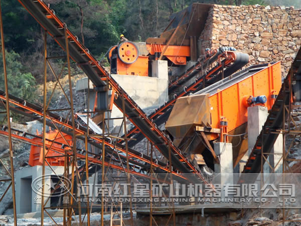 白云石加工生產線