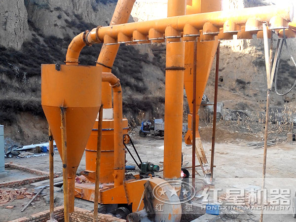 磨粉生產(chǎn)現(xiàn)場實拍