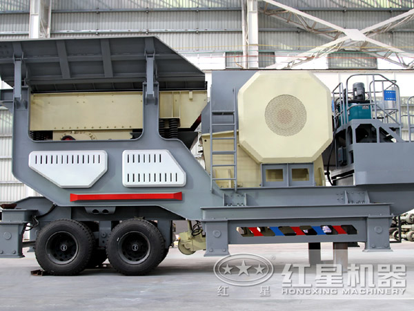 移動(dòng)制砂機(jī)圖片