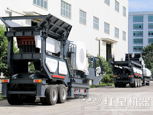 礦渣移動破碎機(jī)應(yīng)用