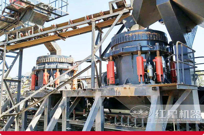 圓錐破生產(chǎn)現(xiàn)場實拍圖