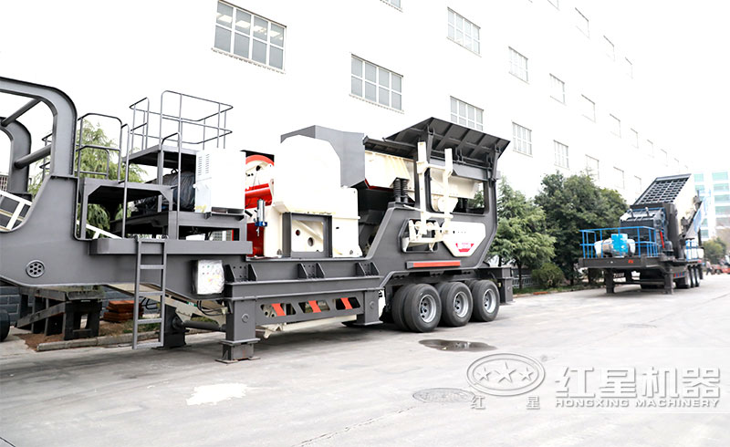 輪胎式移動破碎站