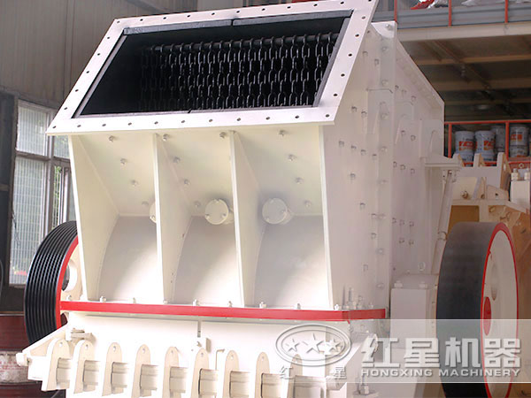 單段破碎機進料口