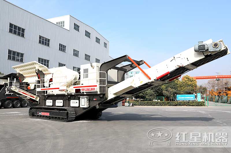 履帶式移動破碎站