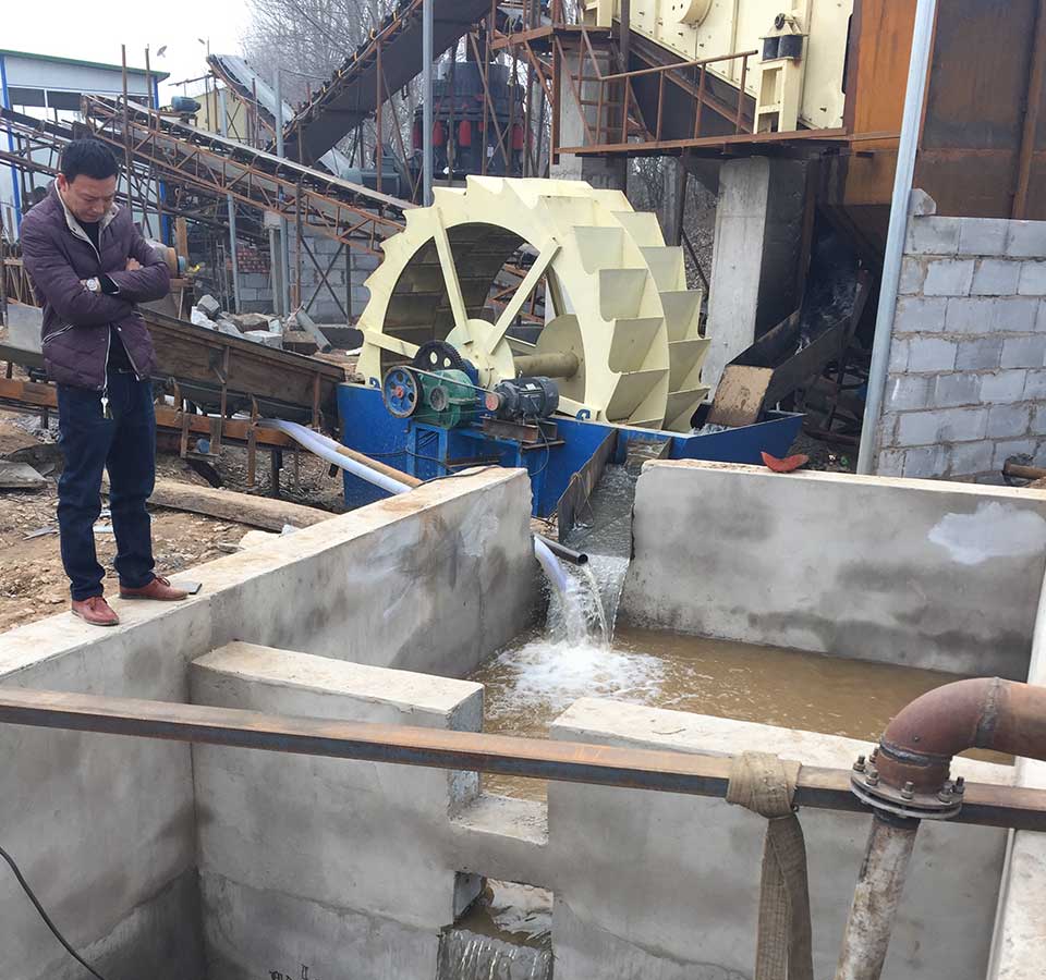 河南鄭州時(shí)產(chǎn)100噸水洗石粉生產(chǎn)線(xiàn)