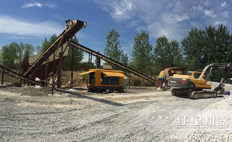 安徽客戶破碎現(xiàn)場全景實(shí)拍圖