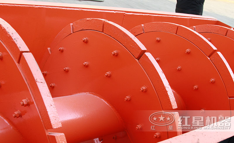 螺旋式洗砂機內(nèi)部結構