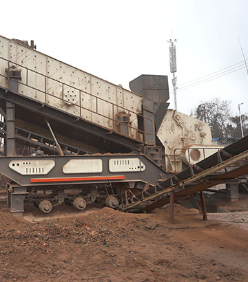 湖南移動(dòng)式建筑垃圾破碎機(jī)客戶生產(chǎn)現(xiàn)場