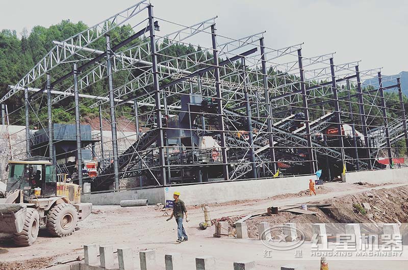 機制砂廠全景圖