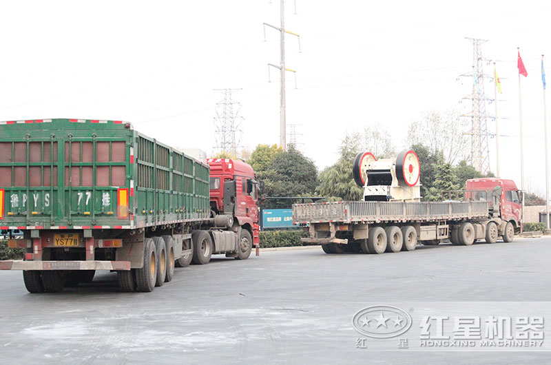 全套碎石加工設備發(fā)貨