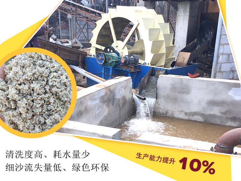 環(huán)保水洗沙設(shè)備，不僅環(huán)保作業(yè)，而且節(jié)約能耗