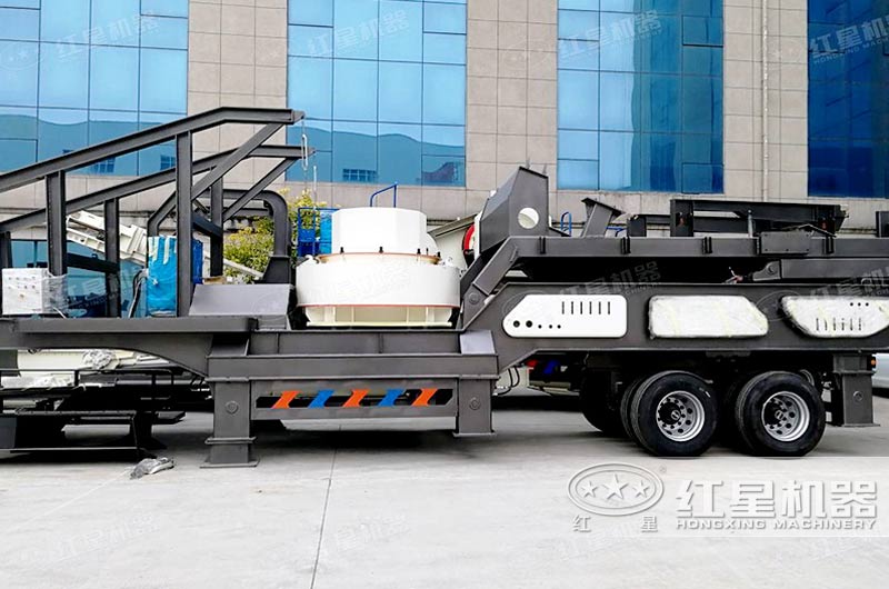 沖擊破移動式破碎機，專業(yè)制砂級配連續(xù)