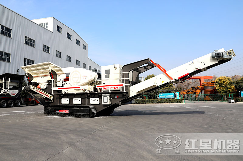 可移動式建筑垃圾粉碎機設備圖片