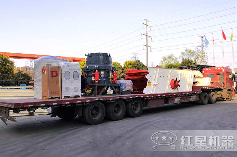 2200型彈簧圓錐破碎機發(fā)貨 2200型彈簧圓錐破碎機發(fā)貨