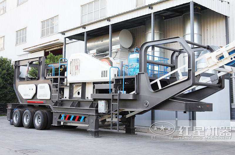 移動鄂式碎石機近景圖