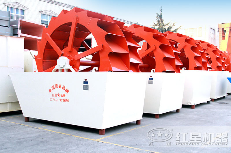 輪式洗沙機(jī)作為主要的洗沙設(shè)備，質(zhì)量可靠