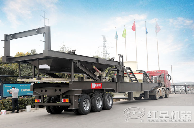 河南紅星建筑垃圾制砂機(jī)發(fā)貨出廠