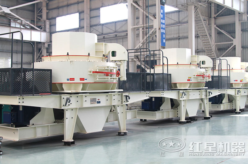 沖擊式制砂機車間實拍