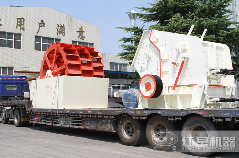 紅星反擊式破碎機(jī)發(fā)往貴州