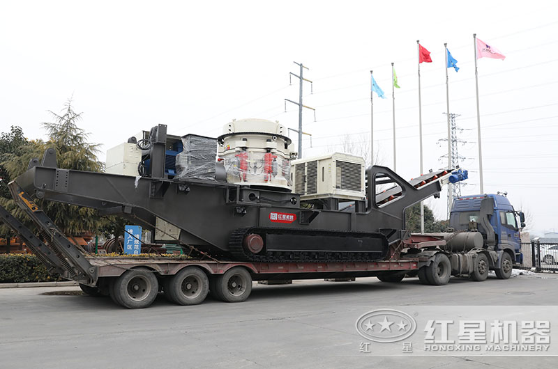 全自動液壓巖石破碎機(jī)發(fā)貨啦，前往河北