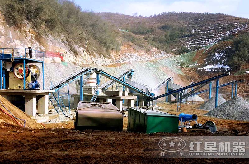 制砂作業(yè)現場